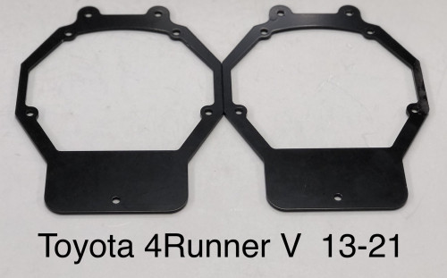 Переходные рамки Toyota 4Runner V Рестайлинг (2013 - 2021 г.в.) для 3/3R/5R (2 шт.)